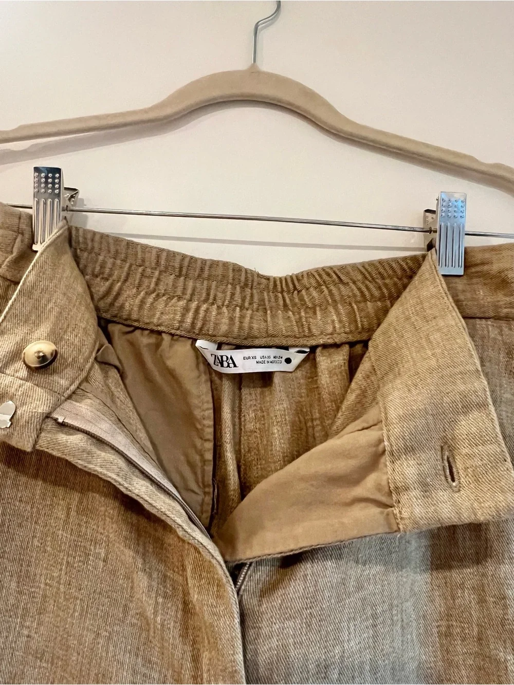 Zara cropped trousers